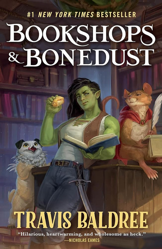 Bookshops & Bonedust (Legends & Lattes) cover image